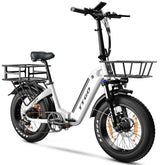 Front Basket TTGO F6 E-Bike - 350x310x190mm 2.88KG - Black